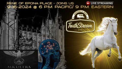 Rene is back for a follow up: Live 9/16 6pm PT 9pm ET Adrenochrome/Pot Farms, Mk Ultra, NASA,Masons, Arkansas #298