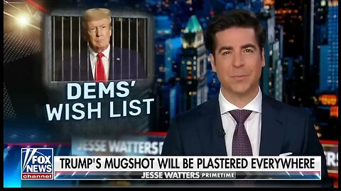 The Left Will Use Trump's Mugshot Against Everyone Who Voted For Him: Watters