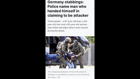 POLICE ON A MANHUNT🇩🇪🥷🚁👮🚓FOR KNIFE ATTACKER IN SOLINGEN GERMANY🇩🇪🎪🚶‍♂️👫🥷💫