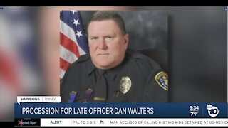 Service to be held for late SDPD Officer Dan Walters