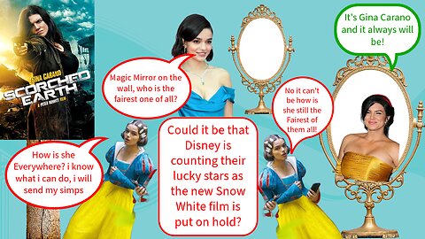 Could it be that Disney is counting their lucky stars as the new Snow White film is put on hold?