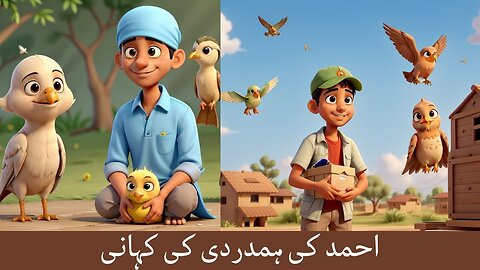 Islamic Compassion_ A Moral cartoon new 2023 #horrorstory #hindidubbed #kidscartoon #urdu #islamic