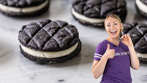 Homemade Oreo Cookies