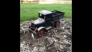 Buddy L Pressed Steel Sand & Gravel Truck