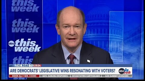 Sen Coons Claims Biden Has A Strong Record To Run On