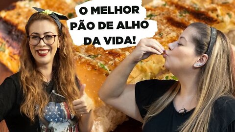 O MELHOR PAO DE ALHO DA VIDA @Look do Fogão