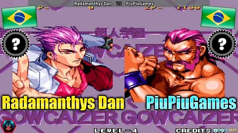 Voltage Fighter: Gowcaizer (Radamanthys Dan Vs. PiuPiuGames) [Brazil Vs. Brazil]