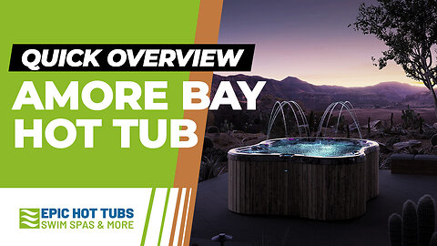 The Most Luxurious 7 Seater Hot Tub in NC | The Amore Bay