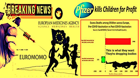 Pfizer has murdered and is murdering children for profit! 760% increase in Excess Deaths among kids!