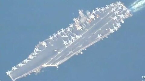 Iranian Officers Warn US Aircraft Carriers and Helicopter to Back Off!