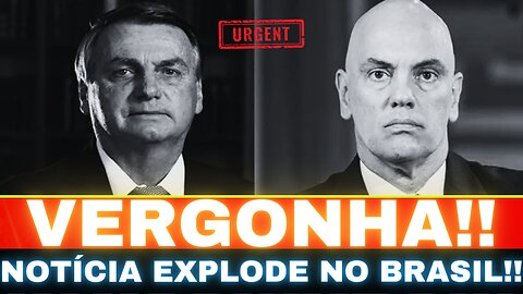 BOLSONARO ABALA O PAÍS!! MORAES ACIONADO ÀS PRESSAS!! VERGONHA!!!