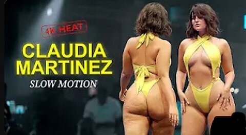 Claudia Martinez in SLOW MOTION | Miami Swim Week 2024