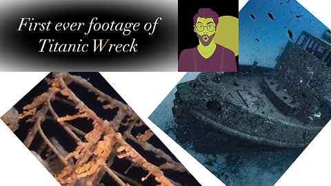 Titanic Wreck 😱 | First Footage of Titanic Wreckage