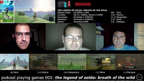 podcast playing games 000: the legend of zelda: breath of the wild