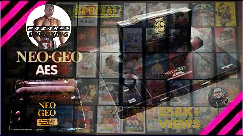 Fazares Unboxing Special 250k Vis. - NEO GEO AES (LA STORIA)