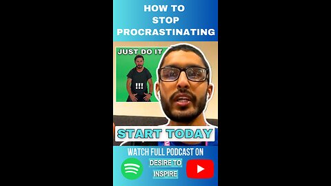 How to STOP Procrastinating ❌