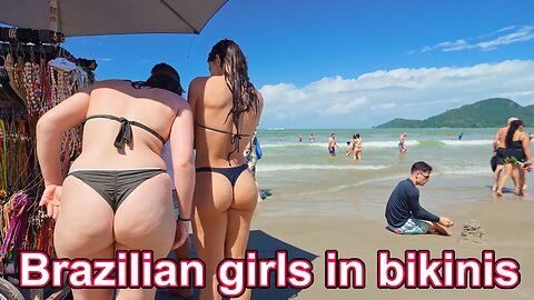 Brazilian girls in bikinis