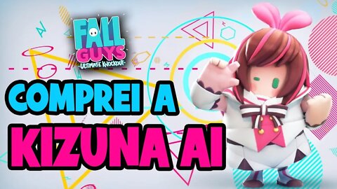 Fall Guys - Comprei a Kizuna Ai + Palavra Secreta