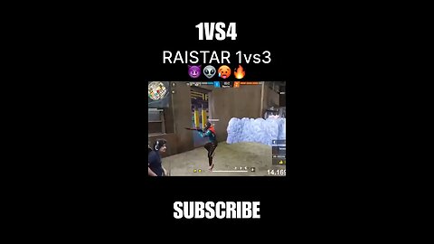 Raista 1 vs 3 😯😯 gaya gaming reaction