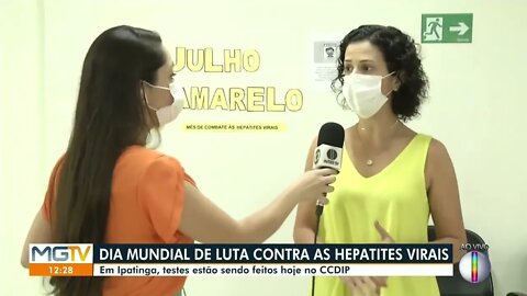 Ipatinga faz Dia D contra hepatites virais