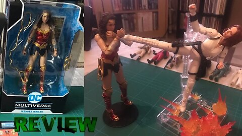 MARVEL VS DC PART 2 MCFARLANE WONDER WOMAN REVIEW