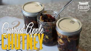 Curried Apple Chutney Recipe | Canning with ForJars Lids