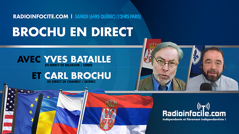 Brochu en direct du Samedi (25 Février 2023) avec Yves Bataille