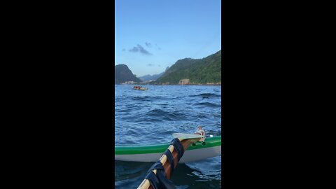 ROWING IN RIO DE JANEIRO - POLYNESIAN CANOE