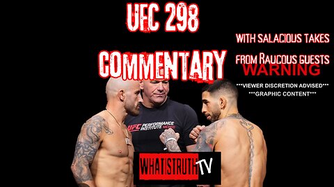 UFC 298 UFC Commentary | Cory Hughes | Steve Poikonen