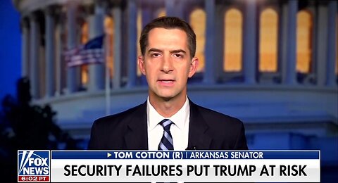 Sen Tom Cotton: This Is A Scandal At The Highest Order