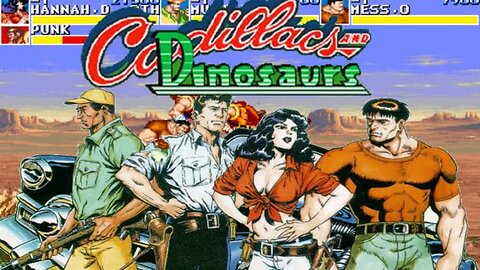 CADILLACS AND DINOSAURS GAMEPLAY