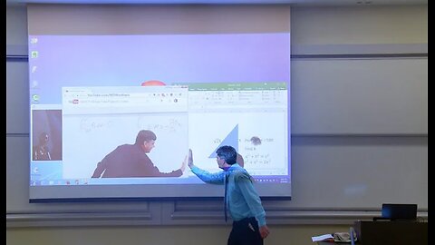 ☠️Math Professor Fixes Projector Screen (April Fools Prank)☠️ #viral #prank #aprilfools #comedy