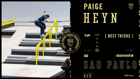 Paige Heyn's 3rd Place Finish - 2023 SLS Super Crown | Best Tricks