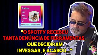 A VERDADE SOBRE A ANITTA NO SPOTIFY CONTA REGIS TADEU l PODCUT