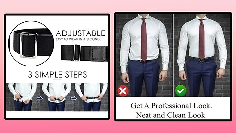 Pcs Shirt Stay Belts Keep Shirts Tucked in Belt Non Slip Shirt Belts Elastic Shirt Holder