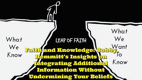 Bobby Hemmitt: Integrating Additional Information Without Undermining Your Beliefs