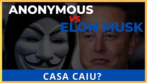 Anonymous dá Recado para Elon Musk em Português | English audio Original | Message to Elon Musk