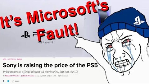 You Should Blame Microsoft For The PS5 Price Increase according to Sony Fanboy Puertorock 77