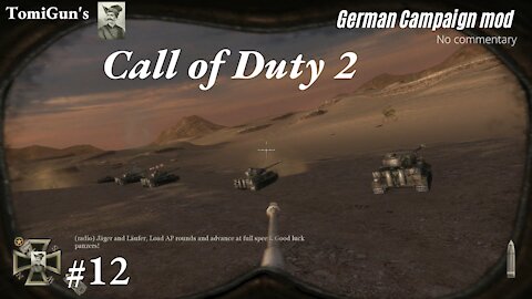 Call of Duty 2 - German Campaign mod series Part 12: Stahlkriegsführung (max difficulty)