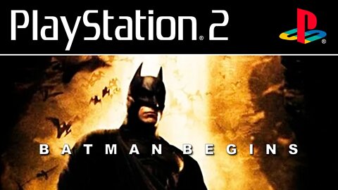 BATMAN BEGINS (PS2/GAMECUBE/XBOX) - Gameplay do início do jogo do Batman baseado no filme! (PT-BR)