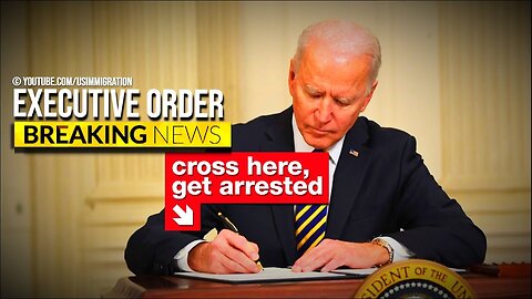 JUST NOW: Bidens BORDER Executive Action🔥