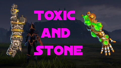 Spellbreak BR Gameplay: Toxic and Stone Domination (2000+ damage)