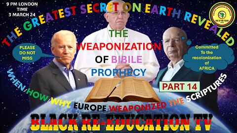 AFRICA IS THE HOLY LAND || THE WEAPONIZATION OF OF BIBILE PROPHECY- PART 14