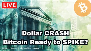 Payrolls Revision Predicts Recession, Dollar Crashes, Bitcoin Breaking Out Finally!