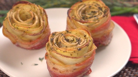 Potato Roses