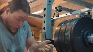 152.5 Kgs x 7 Squat. Felt pretty heavy today!