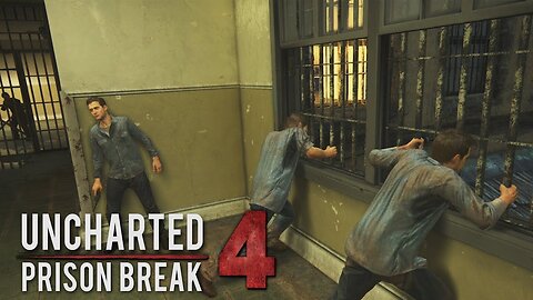 Uncharted 4 Prison Escape Scene-PS5