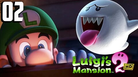 Luigi's Mansion 2 HD | Playthrough Gameplay Part 2: Oh No, Boo Troubles!