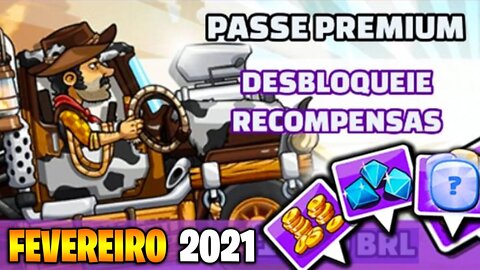 Passe do Hill Climb Racing 2 em Fevereiro de 2021