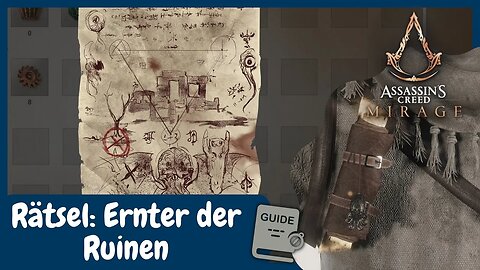 Rätsel: Ernte der Ruinen für Entsetzlicher Talisman | AC Mirage Guide